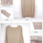 U Neck with handmade details Long Top
