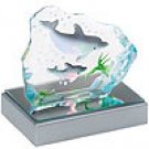 Dolphin Crystal Sculpture
