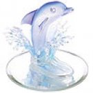 Art-Glass Dolphin Figurine