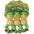 Welcome To My Pad Frogs