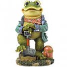 Frog with Shovel Statue