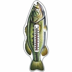 Fishing Nostalgic Tin Thermometer