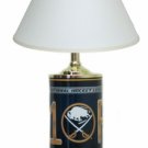 Buffalo Sabres License Plate Lamp with White Shade