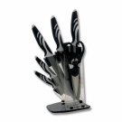 BenchMark Damascus Kitchen Knife Set w/ Stand