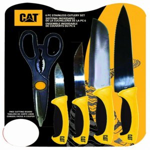 CAT 6pc Cutlery Set