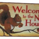 Welcome to the Nut House Door Mat