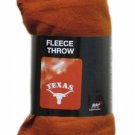 Texas Longhorns Fleece Blanket 50" x 60"