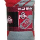 Ohio State Buckeyes Fleece Blanket 50" x 60"