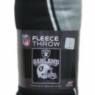 Oakland Raiders Fleece Blanket 50" x 60"