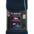 Denver Broncos Fleece Blanket 50" x 60"