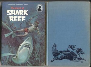 3 THREE INVESTIGATORS Secret of Shark Reef #30 ALFRED HITCHCOCK 1st  Edition 1979