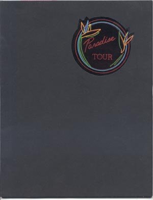 Barry Manilow PARADISE TOUR Rare Souvenir Program & TICKET 1984