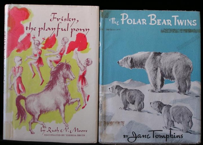 POLAR BEAR TWINS CUBS Artic JANE TOMPKINS Kurt Wiese DJ