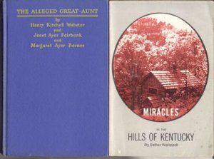 Alleged Great Aunt Mystery HENRY KITCHELL WEBSTER Rare 1935 HB