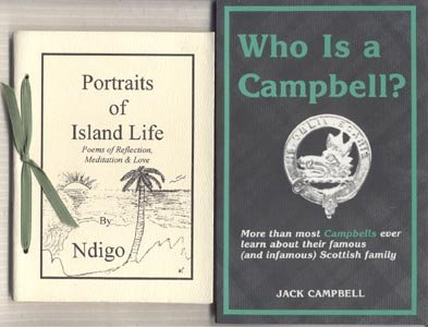 PORTRAITS OF ISLAND LIFE Caribbean Native RARE POEMS Ndigo Naka 1st Printing