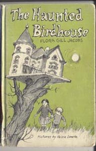 HAUNTED VICTORIAN BIRDHOUSE MYSTERY Siamese Cat FLORA JACOBS HB