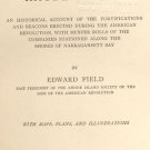 Revolutionary Defences in Rhode Island AMERICAN WAR Defenses MAPS PLANS Edward Field RARE 1896 HB