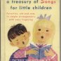 Treasury of Songs for Little Children KID SONGBOOK Esther Botwin URBANOWICH Vintage FOLK Christmas