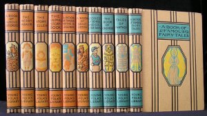 Complete Young Folks Library 10 Vol Thomas Aldrich 1938 HBs Fairy Tales MYTHS Legends FOLK Fantasy+