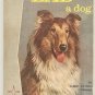Lad A Dog~Albert Terhune~COLLIE~Sam Savitt~Vintage