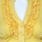 $6.25 PER PIECE; 4 shirts in a PACKET; Yellow Ruffle Top- 2s,2m,