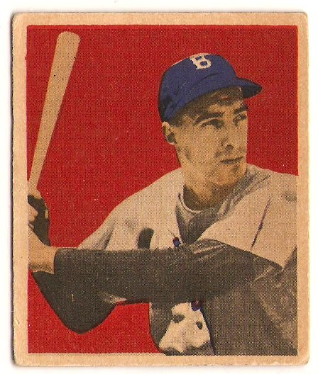 Billy Cox 1949 Bowman Rookie #73 EX+ Dodgers Baseball Card, cards