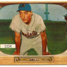 Billy Cox 1949 Bowman Rookie #73 EX+ Dodgers Baseball Card, cards