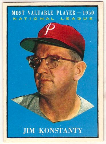 1961 Topps Baseball Card Philadelphia Phillies Team Card 