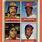 1974 Topps Baseball Rookie Card Outfielders #598 1974 Topps Baseball Rookie Card Outfielders #598