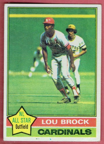 1966 Topps #125 Lou Brock (Cardinals)