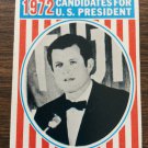 1972 Topps Candidates for U.S. Presidents #42 Edward Kennedy