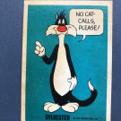 1974 Sylvester Wonder Bread Warner Brothers Comics Card