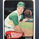 1965 Topps Baseball Card #439 High Number Moe Drabowsky "A's"