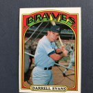 1972 Topps Baseball Card #171 Darrell Evans "Braves" FREE S/H