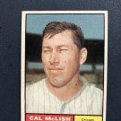 1961 Topps Baseball Card #157 Cal McLish :White Sox" with FREE S/H