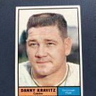1961 Topps Baseball Card #166 Danny Kravitz "Reds" w/FREE S/H