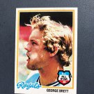 1978 Topps Baseball Card #100 George Brett "Royals"