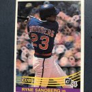 1984 Donruss Baseball Card #311 Ryne Sandberg "Cubs"
