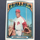 1972 Topps Baseball Card #112 Greg Luzinski "Phillies" w/FREE S&H