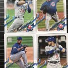 2021 Topps Cubs Series 1 & 2 22 Card Complete Team Set