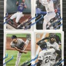 2021 Topps Rockies Series 1 & 2 17 Card Complete Team Set