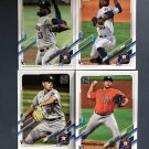 2021 Topps Astros. Series 1 & 2 23 Card Complete Team Set
