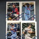 2021 Topps Twins Series 1 & 2 21 Card Complete Team Set