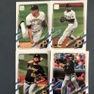 2021 Topps Pirates Series 1 & 2 17 Card Complete Team Set