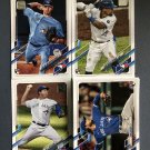 2021 Topps Blue Jays Series 1 & 2 25 Card Complete Team Set