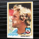 1978 Topps Baseball Card #100 George Brett "Royals".  High grade
