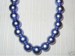 Textured 10mm Light Purple Color Bead/Beads Full Strand