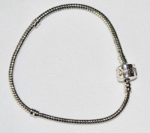 5 Silver Bracelets 7 3/4"  -   DB4