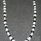 Black Crystal Fashion Glass Necklace
