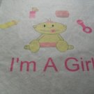 Goody Shack Exclusive I'm a Girl Diaper Bag/ Tote